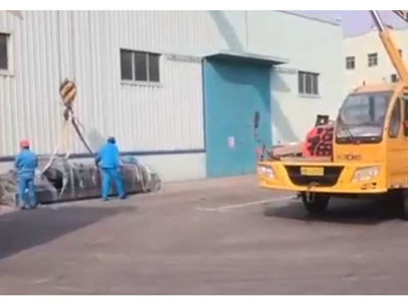 新乡振动筛厂家装车视频